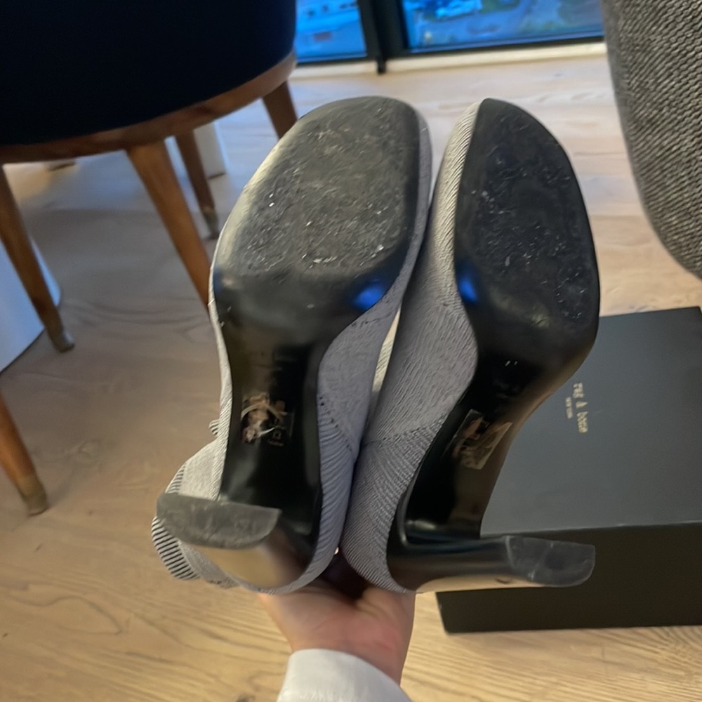 Rag And Bone Sock Booties Grey Size 36 - image 4